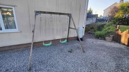 Photo of free Double swing set (Rhes y Cae CH8) #1
