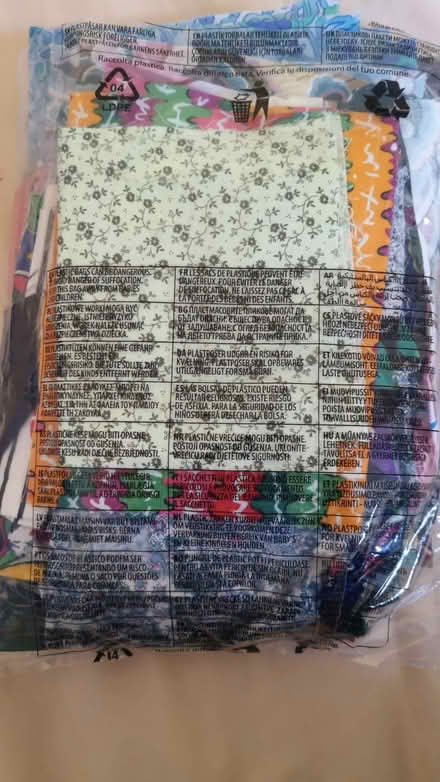 Photo of free Bag of fabric scraps (DN21, Gainsborough) #1