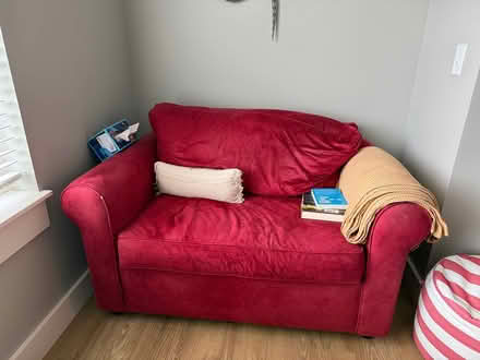 Photo of free convertible loveseat, 2 chairs (Middleton Blackhawk Road) #1