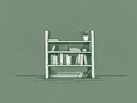Photo of Talk bookcase (white or dark wood) (Pilton EH4) #1