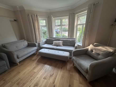 Photo of free Grey sofa set (4items) (Walton Manor OX2) #1