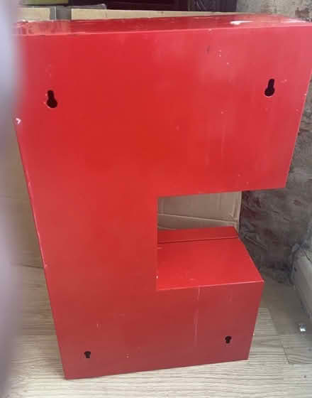 Photo of free Red Metal E Shape Cabinet (SW16) #1