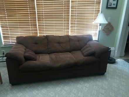 Photo of free Couch and Ottoman (Florham Pk near Trader Joe’s) #1