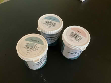 Photo of free Three small Walls & Ceilings B&Q paint tester pots. (Eynsham OX29) #1