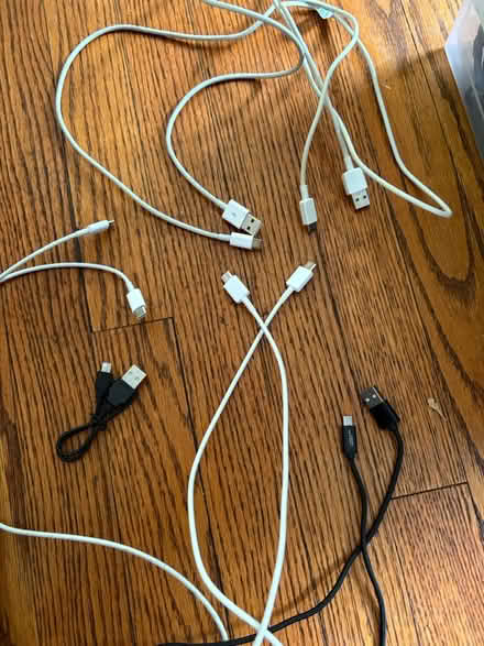 Photo of free Charging/data cords (Croton-on-Hudson) #1