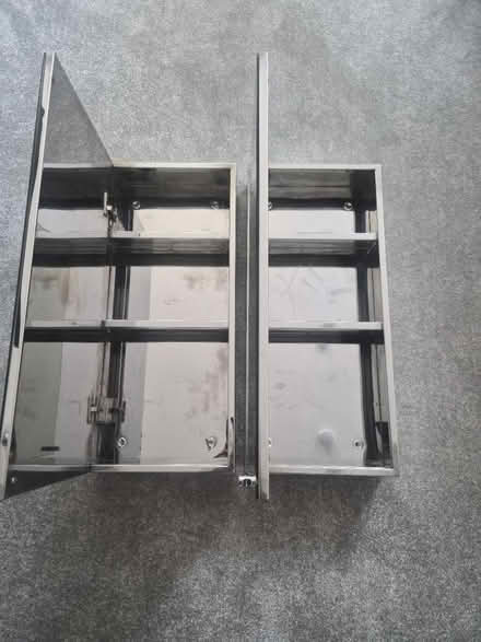 Photo of free Mirrored bathroom cabinets x2 (Kt16) #2