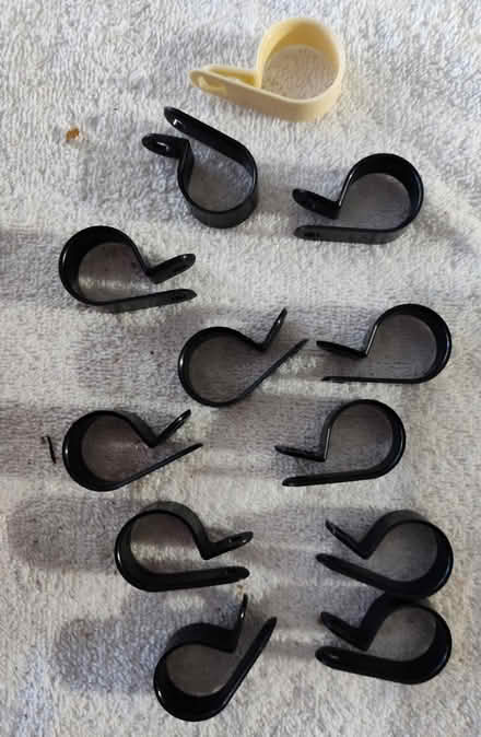 Photo of free 3/4 in. 1-Hole Plastic Cable Clamps (Saugus) #1