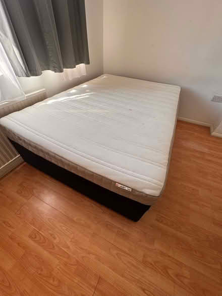 Photo of free Bed - Double Divan and Mattress (HA3 Kenton) #1
