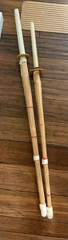 Photo of free 2 bamboo kendo sticks (Lawrenceville) #4