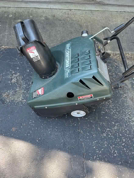 Photo of free Craftsman’s snow thrower (Niles) #2