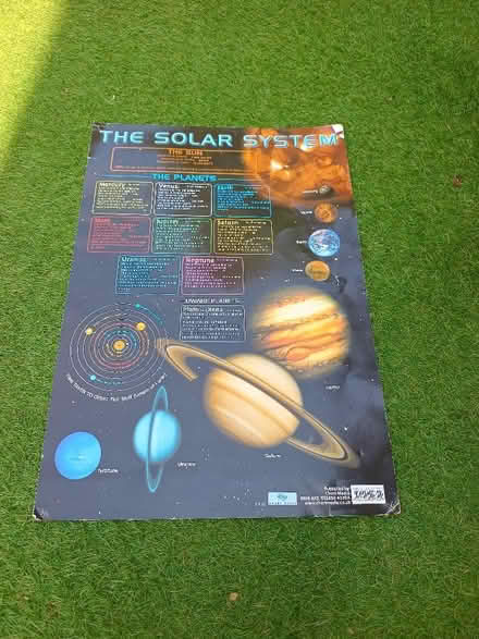 Photo of free 2 posters - space and periodic table (Bruntsfield EH10) #3
