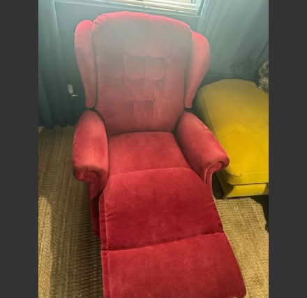 Photo of free Recliner chair in red (Hadlow TN11) #1