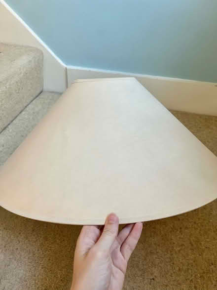 Photo of free Large Cream Lamp Shade (Hertford Heath SG13) #4