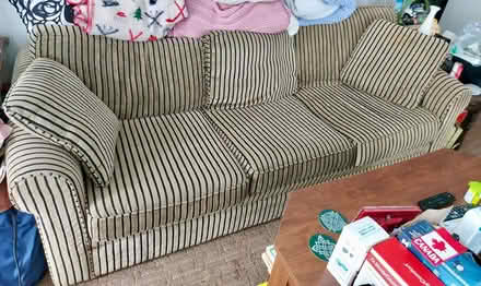 Photo of free Matching Couch & Chair (Bowmanville) #3