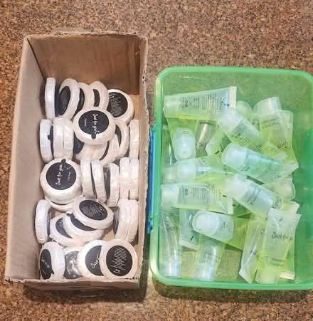 Photo of free Individual soaps and shampoo / shower gel (Seven Dials BN3) #1