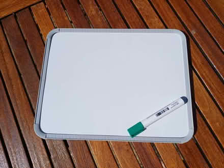 Photo of free Small whiteboard + pen (Shortstown MK42) #1