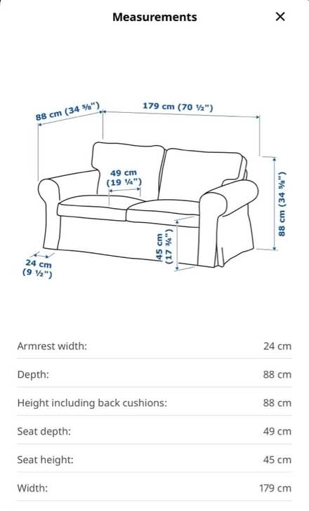 Photo of free Ektorp 2-seater sofa (Chigwell IG7) #2