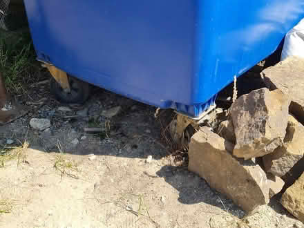 Photo of free large plastic bin on wheels (Back edge S6) #3