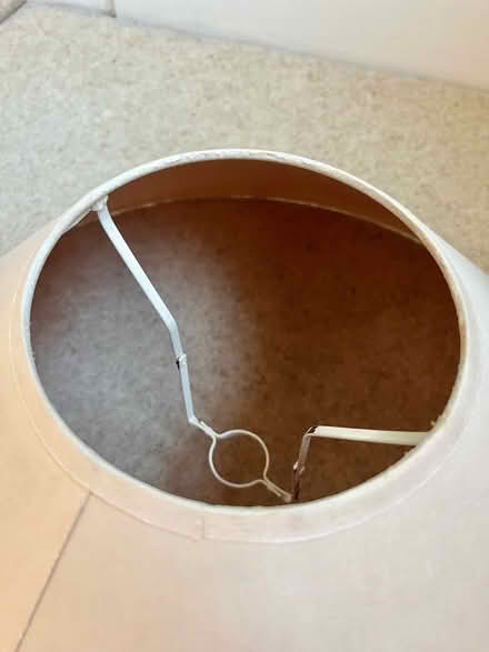Photo of free Large Cream Lamp Shade (Hertford Heath SG13) #2