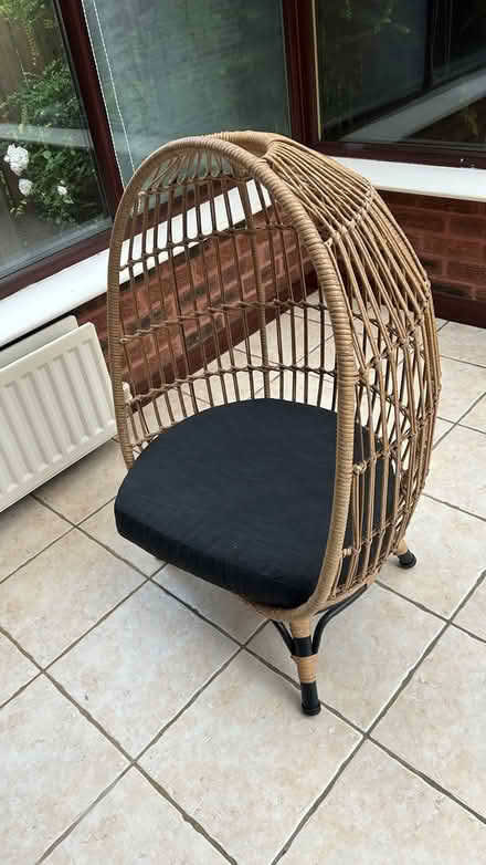 Photo of free Wicker Chair (Washington, Teal Farm, NE38) #2