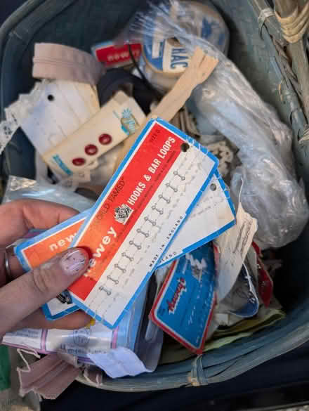 Photo of free Basket of sewing bits (Bromsgrove B60) #1