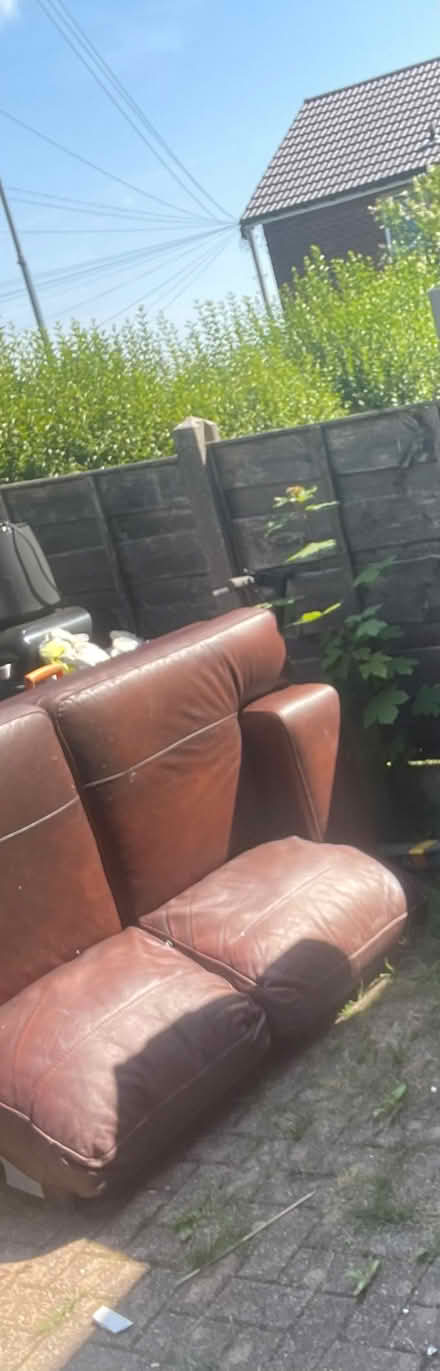 Photo of free Brown Sofa (Heap Bridge OL10) #1