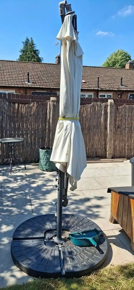 Photo of free Parasol and bases (Chaddesden DE21) #1