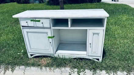 Photo of free Marble top cabinet (Palmetto Fl) #1