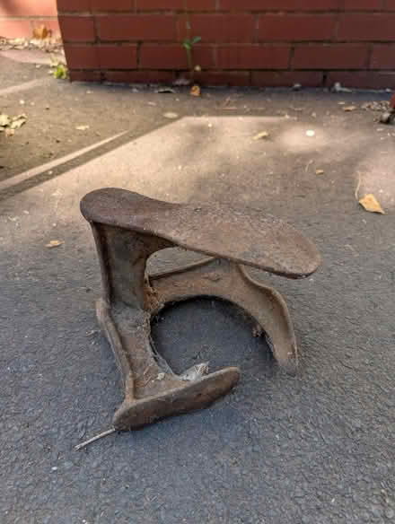 Photo of free Old shoe making stand (Bromsgrove B60) #2