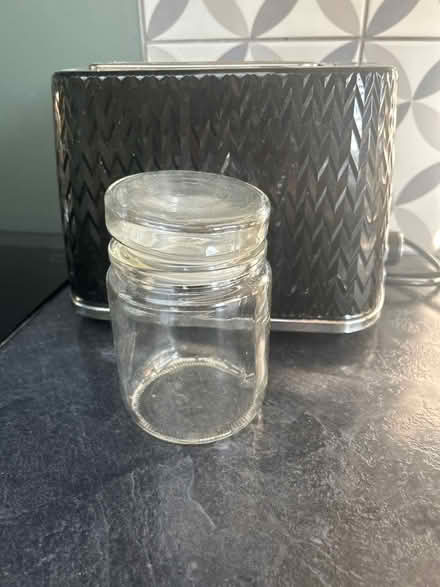 Photo of free Small glass storage jar (Pagham PO21) #1