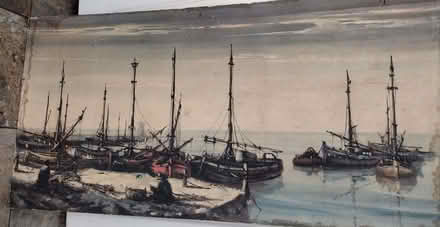 Photo of free "Tranquility" by Jorge Aguilar Agon 1966 print 1m x 50cm (St Helens TN35) #1