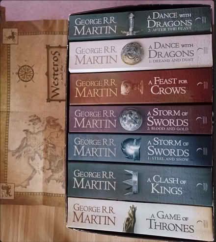 Photo of free Game of thrones books (Blackrod BL6) #1