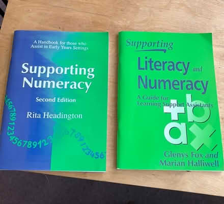 Photo of free Two learning support books (Parkstone, Poole. BH14.) #1