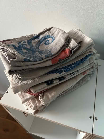 Photo of free Cloth napkins or dish towels (Chalk Farm NW3) #1