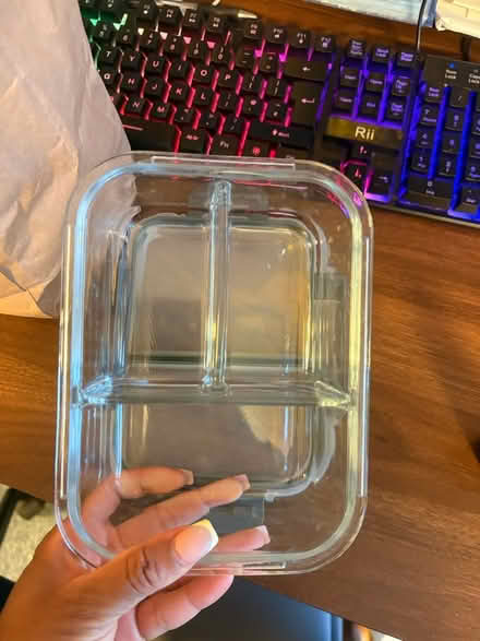 Photo of free Glass meal prep container (Erith DA8 Bexley) #1
