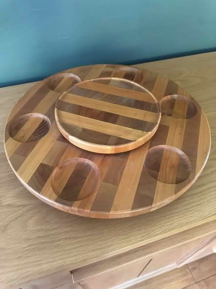 Photo of free Solid wood lazy Susan (Camberley GU15) #1