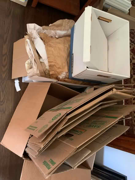Photo of free Moving boxes & packing paper (Melrose, ma) #1
