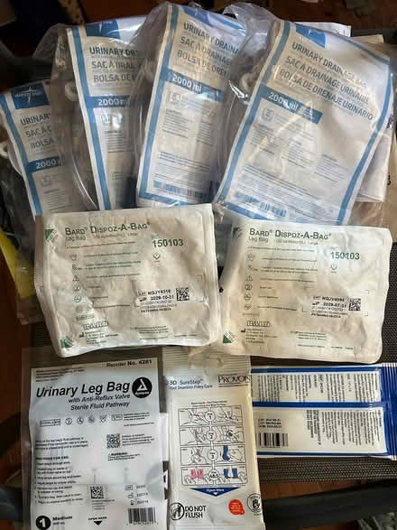 Photo of free Urinary incontinence supplies (McLean near Anderson Rd) #1