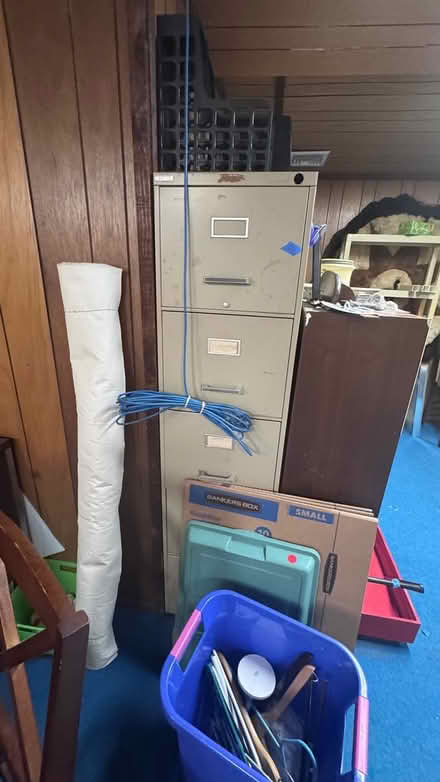 Photo of free Metal Desk, Cabinets & Shelves (Flemington, nj) #2