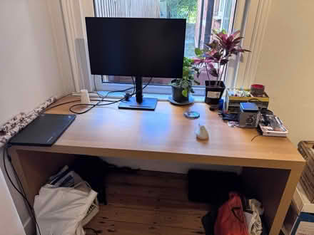 Photo of free Wooden desk (Walthamstow E17) #1
