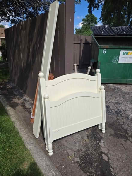 Photo of free Twin bed frame (Downers Grove) #1