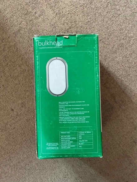 Photo of free External light / bulkhead (Lea Bridge DE4) #4