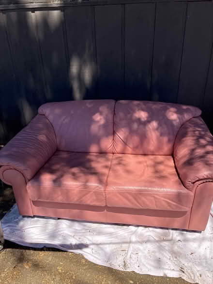 Photo of free Small sofa, chair, Ottoman (Los Altos near Foothill) #2