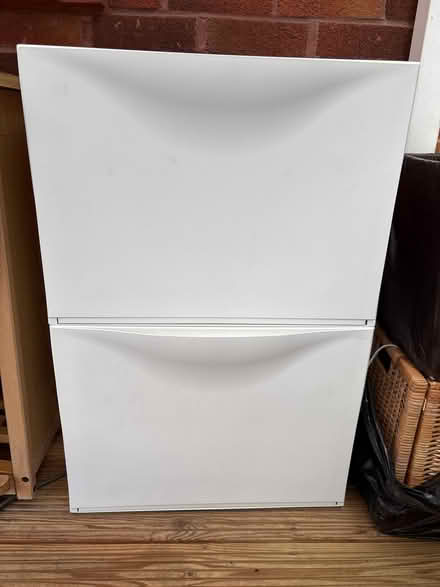 Photo of free 2 ikea shoe storage (plastic) (Woolwich, SE28) #1