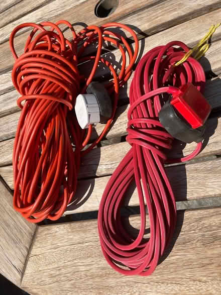 Photo of free Extension leads (West Wickham area BR4) #1
