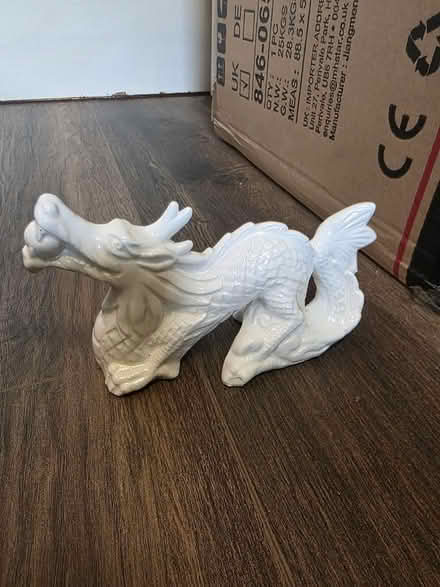 Photo of free White ceramic dragon (Ramsgate CT11) #1