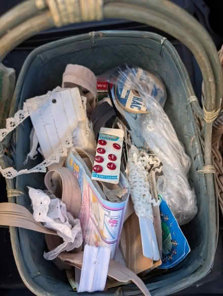 Photo of free Basket of sewing bits (Bromsgrove B60) #2