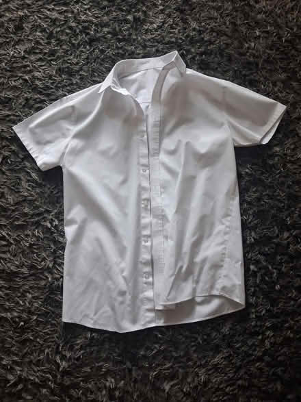 Photo of free 6 white school shirts aged 15-16 (Maidstone (Barming) ME169) #1