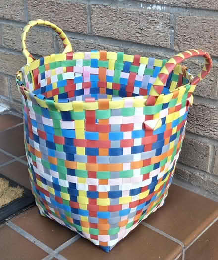 Photo of free Funky Plastic Woven Bin (Euxton PR7) #1