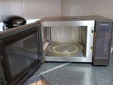 Photo of free Brown microwave/grill (Langney BN23) #2